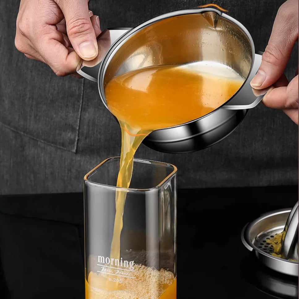 PresslyJuice Stainless Hand Press Juicer